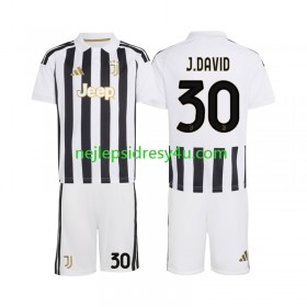 Fotbalový Dres Juventus Jonathan David 30 Dětské Domácí 2026/27